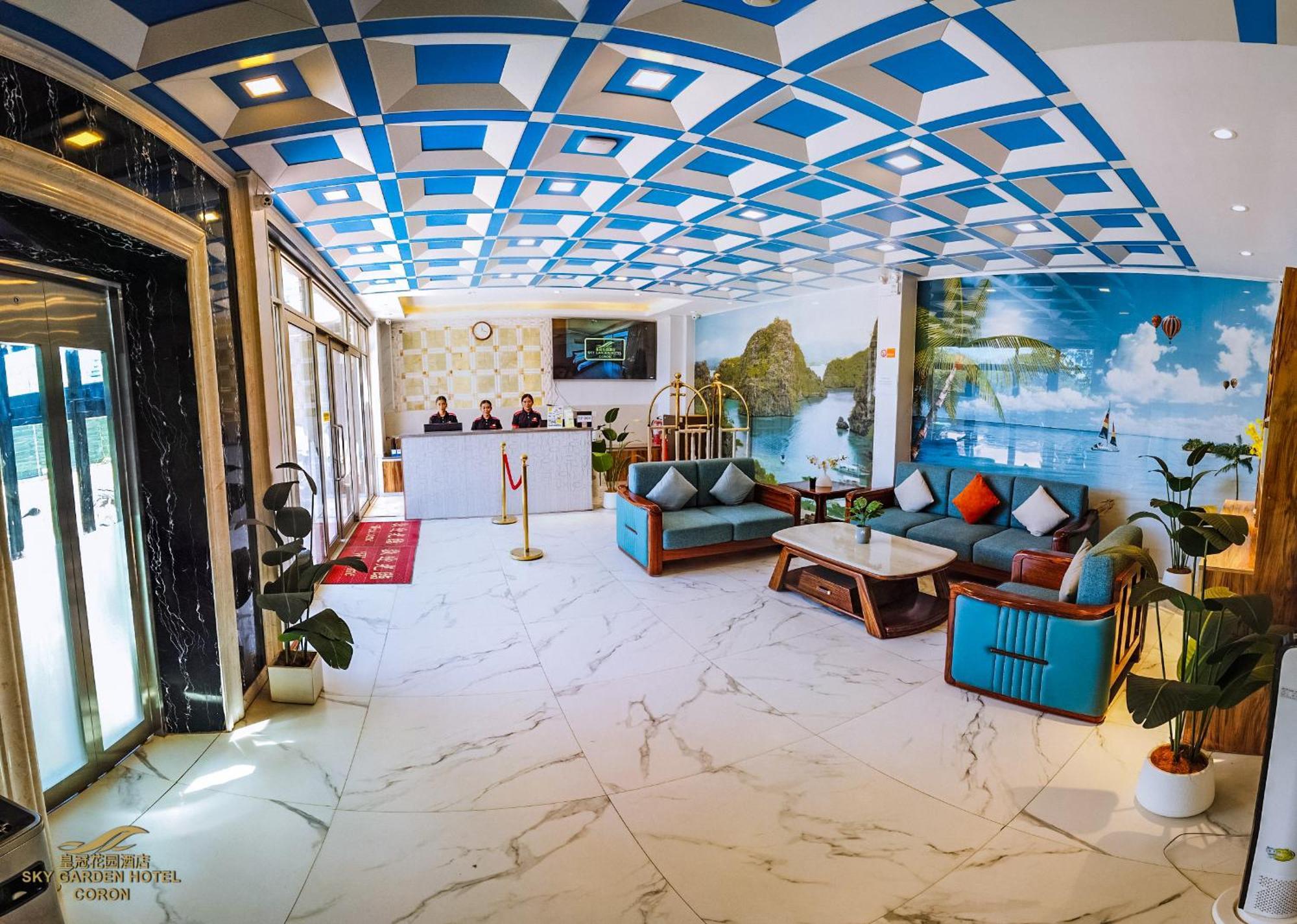 Sky Garden Hotel Coron Exterior foto